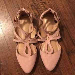 light pink sandals